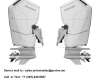 2026 Twin Mercury 600 PK extra langstaart V600 XL V12 Verado White