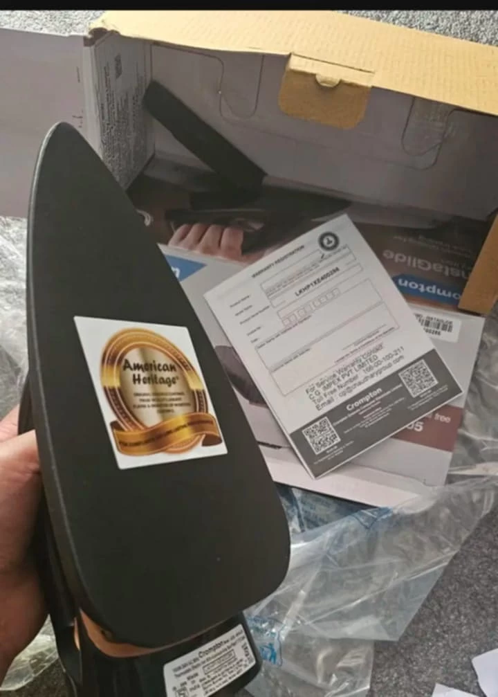 Crompton Electric Iron press