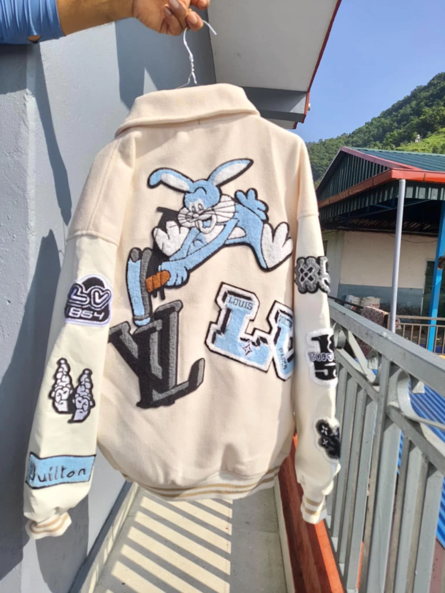 LV Versity jacket real