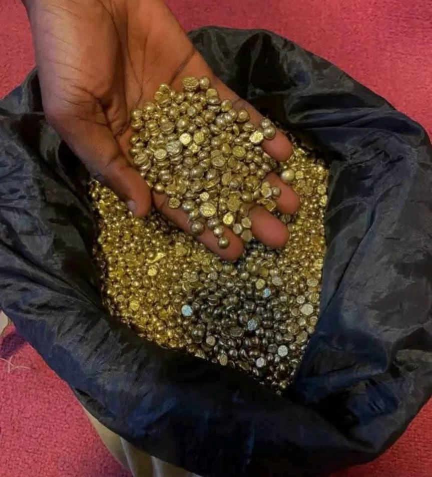 We offer Gold Bars and Gold Nuggets.