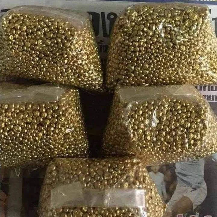 We offer Gold Bars and Gold Nuggets.